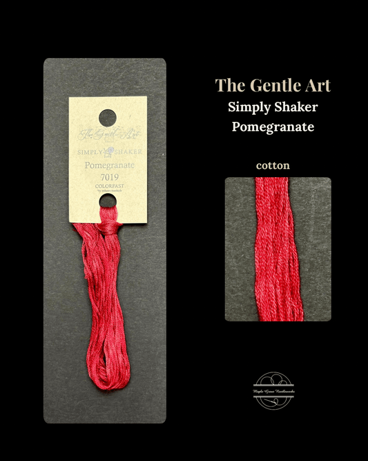 Pomegranate 7019 – The Gentle Art Simply Shaker Embroidery Floss - Maple Grove Needleworks