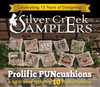 Prolific PUNcushions Silver Creek Samplers - Maple Grove Needleworks