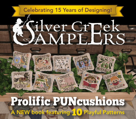 Prolific PUNcushions Silver Creek Samplers - Maple Grove Needleworks