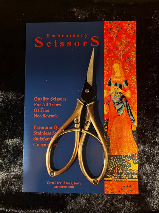 Royal Copper Embroidery Scissors - Maple Grove Needleworks