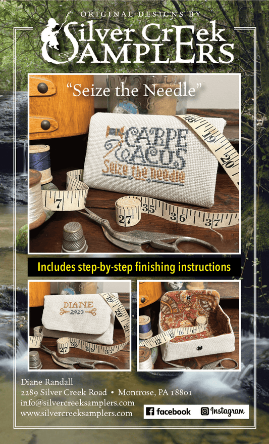 Seize the Needle Silver Creek Samplers - Maple Grove Needleworks