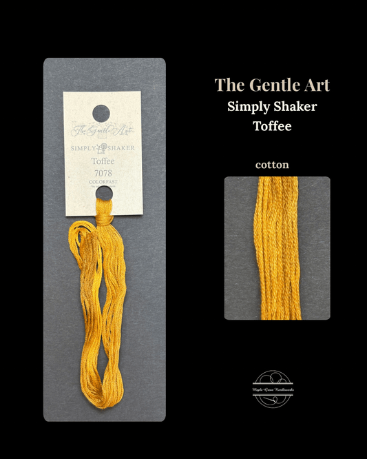 Toffee 7078 – The Gentle Art Simply Shaker Embroidery Floss - Maple Grove Needleworks