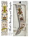 Noah's Stocking and Sampler Cross Stitch Pattern